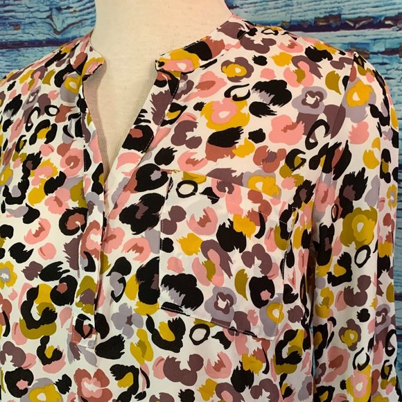 Principles Funky Floral Print Blouse - Picture 3 of 6